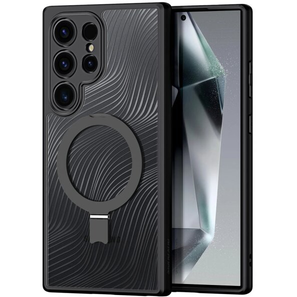 Husa MagSafe pentru Samsung Galaxy S24 Ultra S928, DUX DUCIS, Aimo Mag, Neagra 