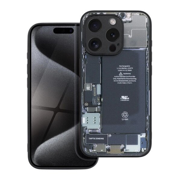 Husa pentru Apple iPhone 13, OEM, Tech Design 2, Neagra 