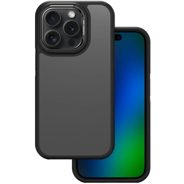 Husa pentru Apple iPhone 15 Pro Max, OEM, Crystal Black, Neagra 