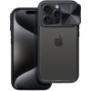 Husa pentru Apple iPhone 15 Pro Max, OEM, Slider, Neagra 