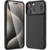 Husa pentru Apple iPhone 16 Pro, Nillkin, CamShield Pro, Neagra 