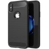 Husa pentru Apple iPhone XS / X, OEM, Carbon, Neagra