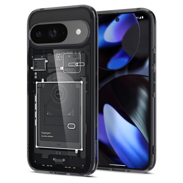 Husa pentru Google Pixel 9 / 9 Pro, Spigen, Ultra Hybrid Zero One, Neagra ACS07688 