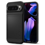 Husa pentru Google Pixel 9 Pro XL, Spigen, Slim Armor CS, Neagra ACS07729 