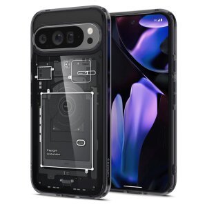 Husa pentru Google Pixel 9 Pro XL, Spigen, Ultra Hybrid Zero One, Neagra ACS07722 