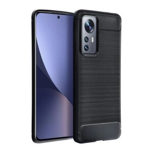 Husa pentru Honor X7b, OEM, Carbon, Neagra 