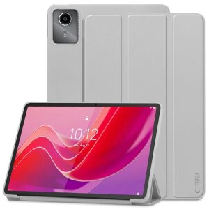 Husa pentru Lenovo Tab M11, Tech-Protect, SmartCase, Gri 