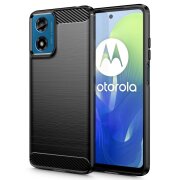 Husa pentru Motorola Moto G24 Power / G04 / G24, Tech-Protect, Carbon, Neagra 