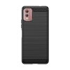 Husa pentru Nokia C32, OEM, Carbon, Neagra 