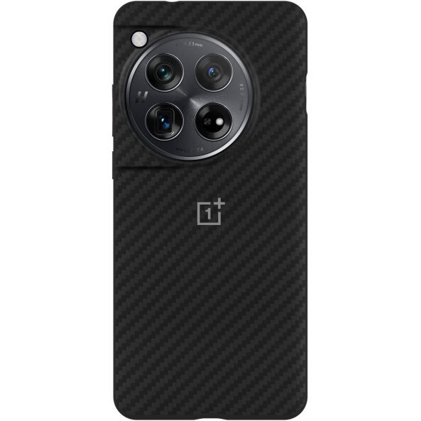 Husa pentru OnePlus 12, Aramid Fiber Bumper, Neagra 5431101516 