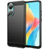 Husa pentru Oppo A58 4G, OEM, Carbon Pro, Neagra 