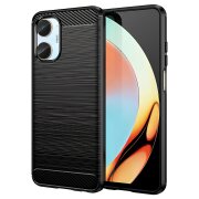 Husa pentru Realme 10, OEM, Carbon Pro, Neagra 