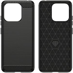 Husa pentru Samsung Galaxy A05s A057, OEM, Carbon Pro, Neagra 