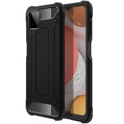 Husa pentru Samsung Galaxy A12 Nacho A127 / M12 M127 / A12 A125, Forcell, Armor, Neagra