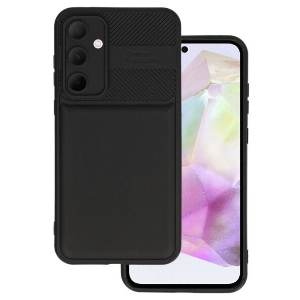 Husa pentru Samsung Galaxy A35 5G A356, OEM, Camera Protected, Neagra 