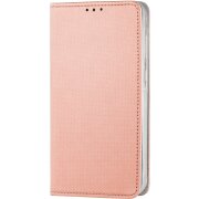 Husa pentru Samsung Galaxy A40 A405, OEM, Smart Magnet, Roz Aurie