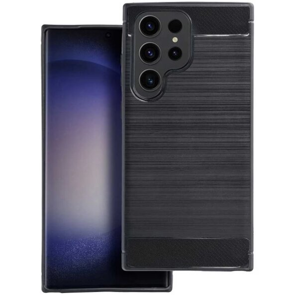 Husa pentru Samsung Galaxy A55 5G A556, OEM, Carbon, Neagra 
