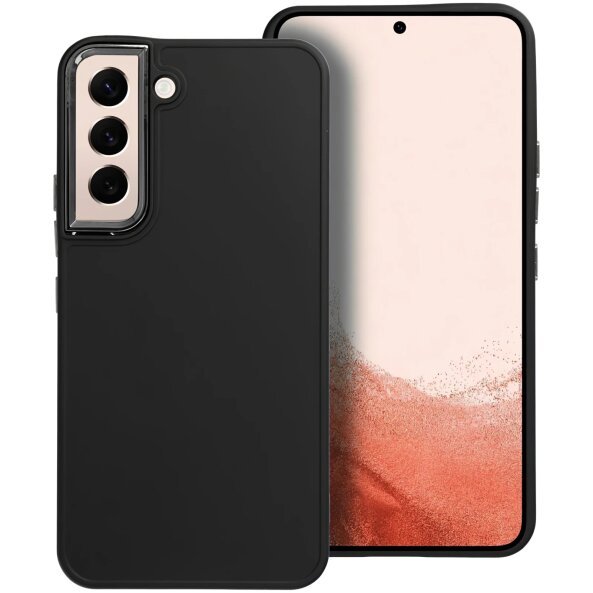 Husa pentru Samsung Galaxy S22 5G S901, OEM, Frame, Neagra 