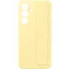 Husa pentru Samsung Galaxy S24 FE S721, Standing Grip, Galbena EF-GS721CYEGWW 