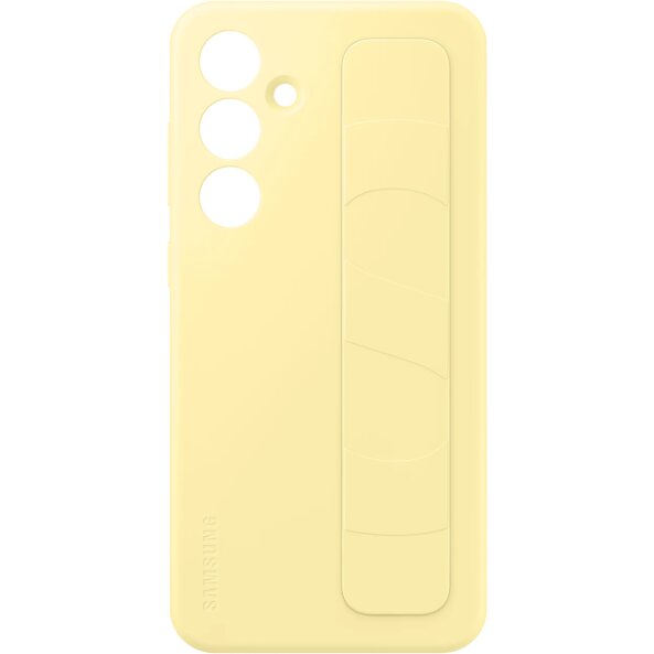 Husa pentru Samsung Galaxy S24 FE S721, Standing Grip, Galbena EF-GS721CYEGWW 
