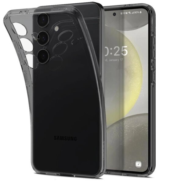 Husa pentru Samsung Galaxy S24+ S926, Spigen, Liquid Crystal, Neagra ACS07324 