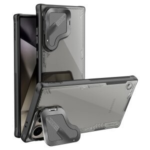 Husa pentru Samsung Galaxy S24 Ultra S928, Nillkin, Iceblade Prop, Neagra 