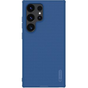 Husa pentru Samsung Galaxy S24 Ultra S928, Nillkin, Super Frosted Shield Pro, Albastra 