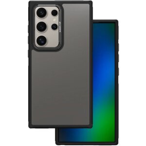 Husa pentru Samsung Galaxy S24 Ultra S928, OEM, Crystal Black, Neagra 