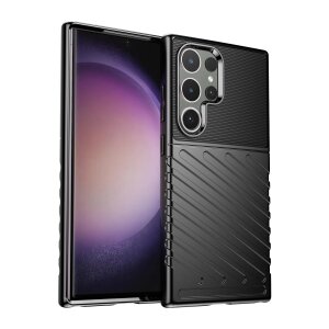 Husa pentru Samsung Galaxy S24 Ultra S928, OEM, Thunder, Neagra 