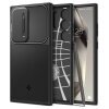 Husa pentru Samsung Galaxy S24 Ultra S928, Spigen, OPTIK ARMOR, Neagra ACS07313 