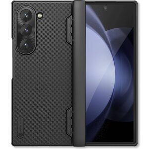 Husa pentru Samsung Galaxy Z Fold6 F956, Nillkin, Super Frosted Shield, Neagra 