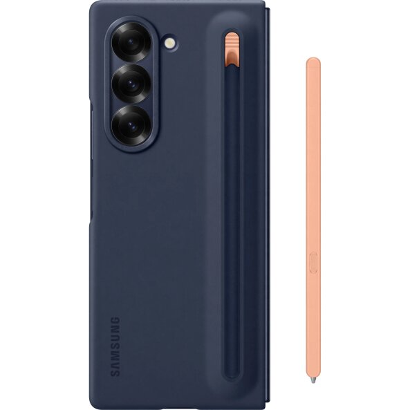 Husa pentru Samsung Galaxy Z Fold6 F956, Slim S-Pen Case, Bleumarin EF-OF95PCNEGWW 