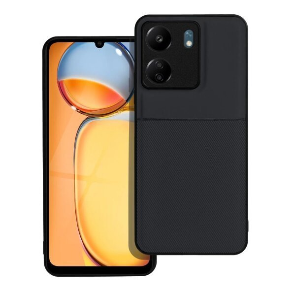 Husa pentru Xiaomi Poco C65 / Redmi 13C, OEM, Noble, Neagra 