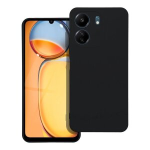 Husa pentru Xiaomi Poco C65 / Redmi 13C, OEM, Silicone, Neagra 