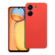 Husa pentru Xiaomi Poco C65 / Redmi 13C, OEM, Silicone, Portocalie 