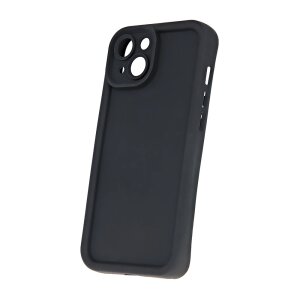 Husa pentru Xiaomi Redmi 13C, OEM, Rim, Neagra 
