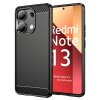 Husa pentru Xiaomi Redmi Note 13 4G, OEM, Carbon Pro, Neagra 