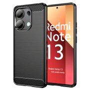Husa pentru Xiaomi Redmi Note 13 4G, OEM, Carbon Pro, Neagra 