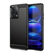 Husa pentru Xiaomi Redmi Note 13 Pro+, OEM, Carbon Pro, Neagra 