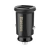 Incarcator Auto Baseus Grain, 10W, 2.4A, 2 x USB-A, Negru CCALL-ML01