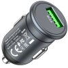 Incarcator Auto HOCO Z43, 18W, 3A, 1 x USB-A, Negru 
