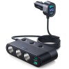 Incarcator Auto Joyroom JR-CCL01, 139W, 3A, 1 x USB-C - 3 x Extensie Bricheta - 3 x USB-A, Negru 