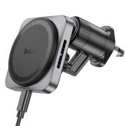Incarcator Auto Wireless HOCO HW15, 15W, 1.67A, Negru 