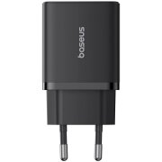 Incarcator Retea Baseus Cube, 30W, 3A, 1 x USB-C - 2 x USB-A, Negru P10111402113-00 