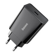 Incarcator Retea Baseus Speed, 20W, 3A, 1 x USB-C, Negru CCFS-SN01 