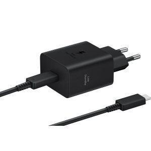 Incarcator Retea Cu Cablu USB-C Samsung, 45W, 4.05A, 1 x USB-C, Negru EP-T4511XBEGEU 