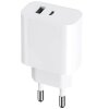 Incarcator Retea MaXlife MXTC-06, 20W, 3A, 1 x USB-A - 1 x USB-C, Alb 