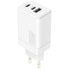 Incarcator Retea MaXlife MXTC-08-65ACC, 65W, 3A, 1 x USB-A - 2 x USB-C, Alb 