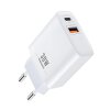 Incarcator Retea Remax RP-U82, 30W, 3A, 1 x USB-A - 1 x USB-C, Alb 