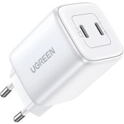 Incarcator Retea UGREEN CD289, 45W, 3A, 2 x USB-C, Negru 